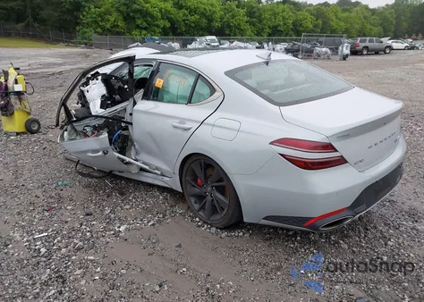 2022 Genesis G70 3.3T Awd from USA, damaged, VIN KMTG54TE8NU083094